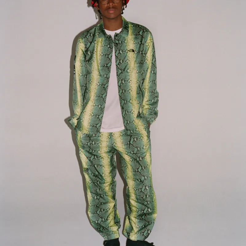 Supreme The North Face Snakeskin Taped Seam Coaches Jacket-2