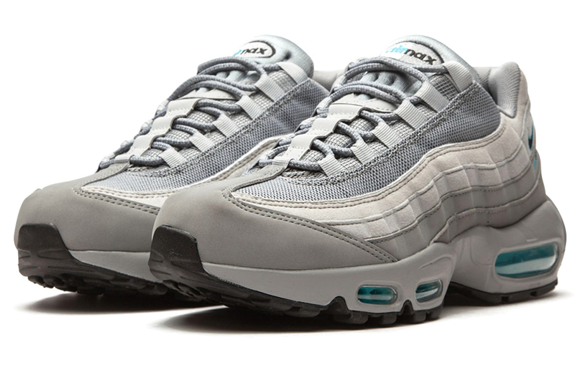 grey nike 95's
