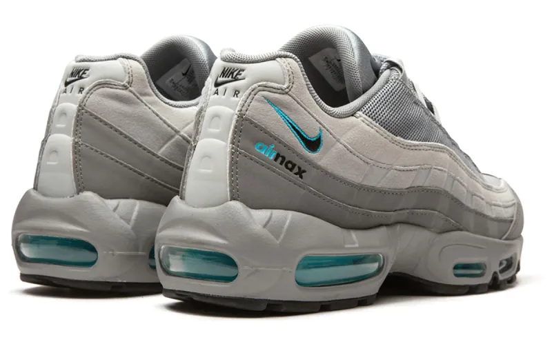 Nike Air Max 95 Retro Logo Grey Aqua-5