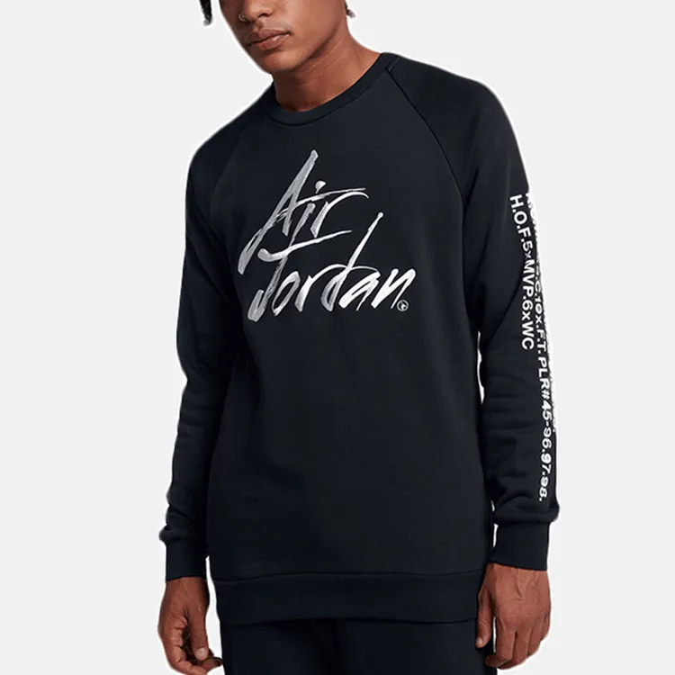 Jordan Sportswear Greatest Sweatshirt Men's Black-3