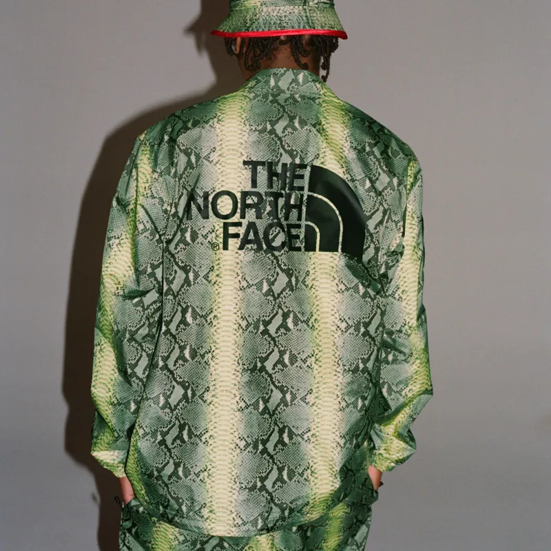 Supreme The North Face Snakeskin Taped Seam Coaches Jacket-3