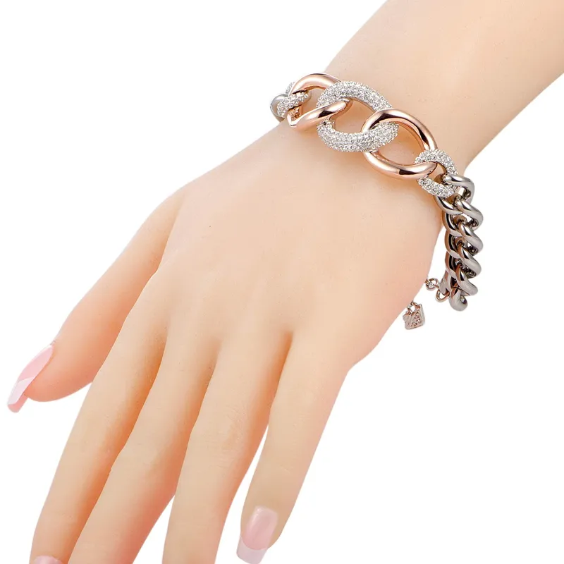 Swarovski Bound Bracelets Women's Gold And Silver-1
