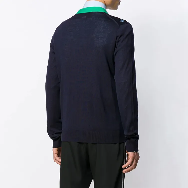 GUCCI Sweaters Men Navy Blue-4