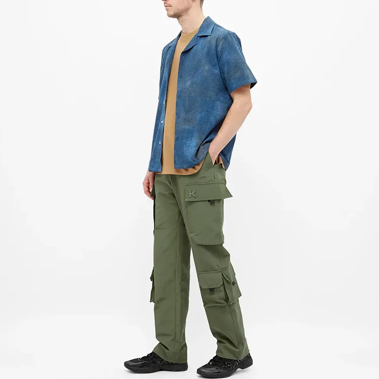 KENZO Casual Pants Men Green-1
