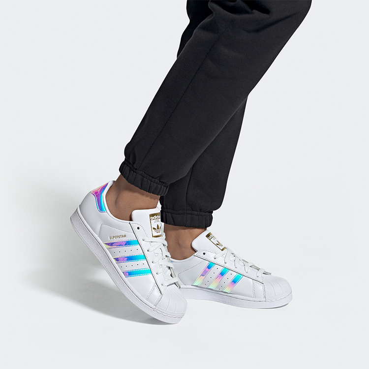 ☆新作☆大人OK！adidas Originals Superstar White Iridescent Adidas Originals Superstar White Iridescent Women's US W 4.5