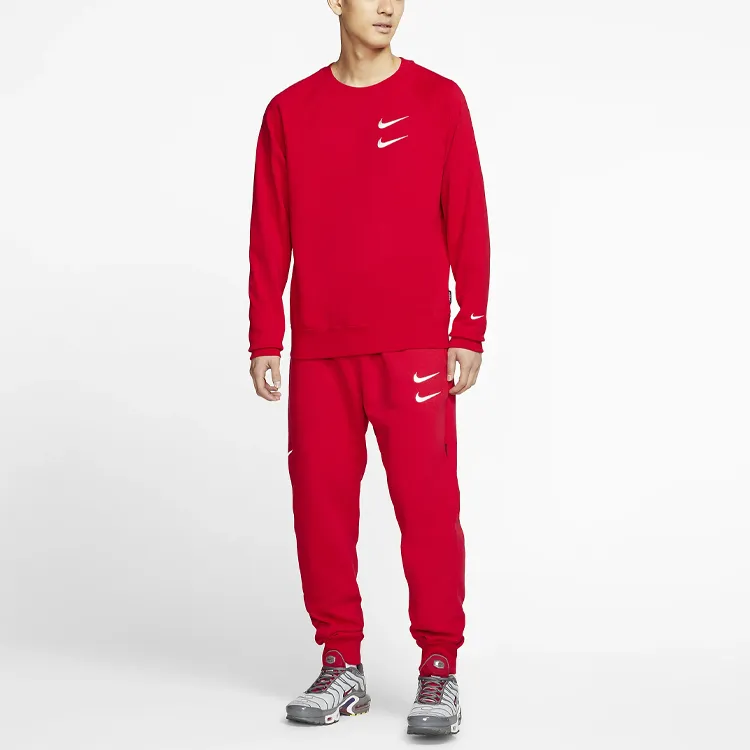 Nike Sweatshirt Winter Men's Red-2