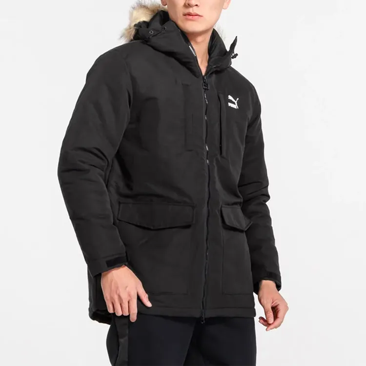 PUMA HYO-RI PW Puffer Jackets Men Black-2