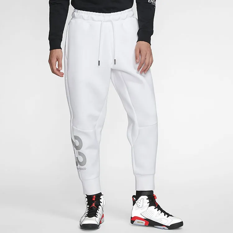 Jordan Knitted Sweatpants Men White-2
