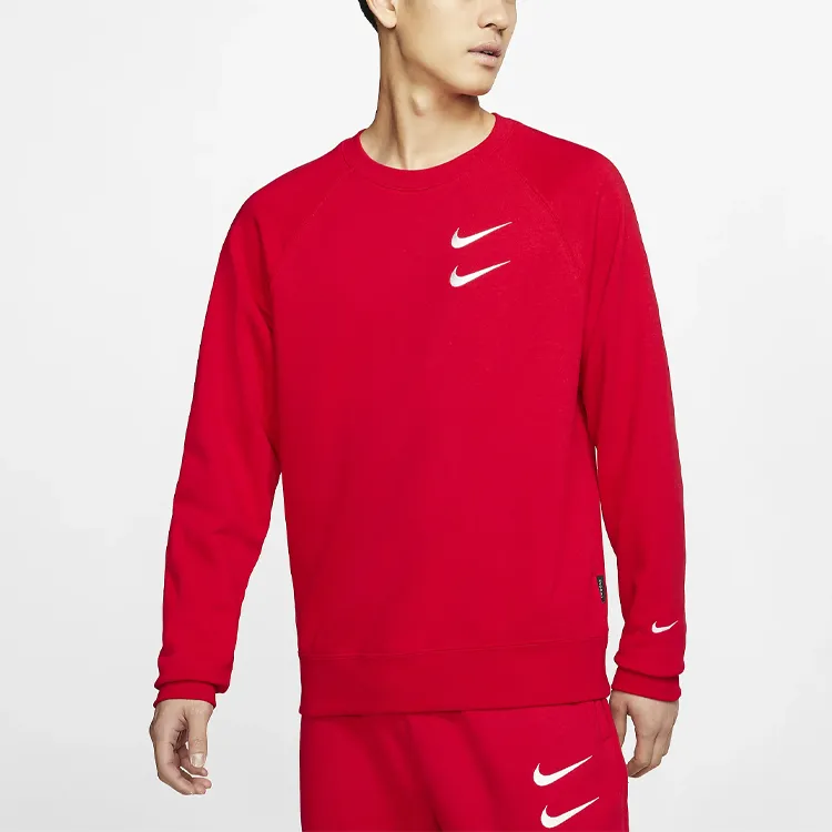 Nike Sweatshirt Winter Men's Red-4