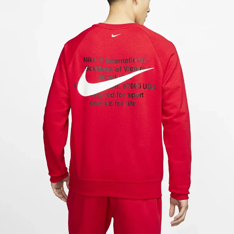 Nike Sweatshirt Winter Men's Red-3