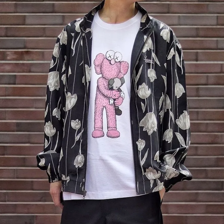 Supreme Floral Silk Track Jacket-2