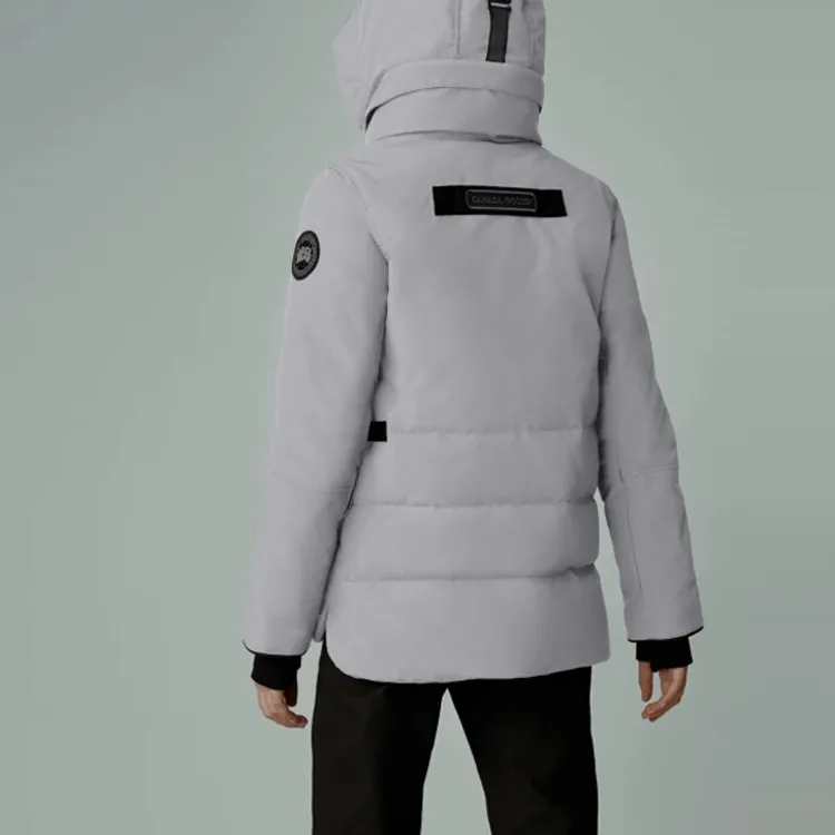 Canada Goose Lyndale Series Down Jackets Women's Silver Birch-2