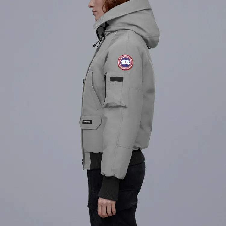 Canada Goose Chilliwack Series Down Jacket Winter Women's Moonstone Gray-3