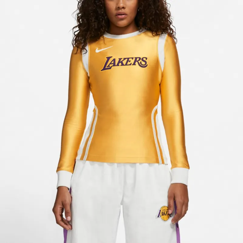Nike X Ambush Nba Collection Lakers Shirt Gold/White/Purple-3