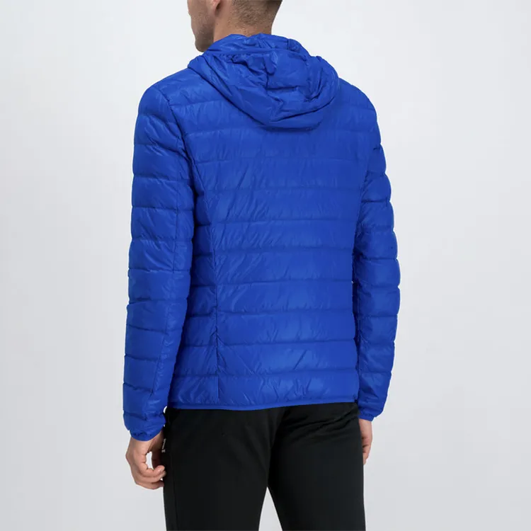 EMPORIO ARMANI EA7 Down Jacket Winter Men's Blue-3