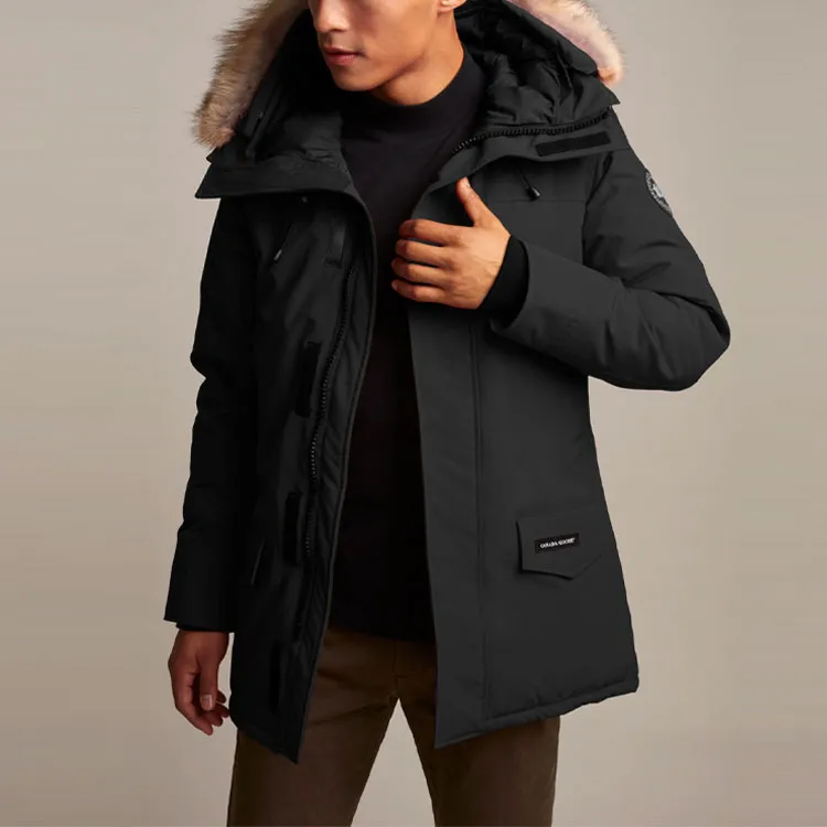 Canada Goose Parka Coats Men Black-1