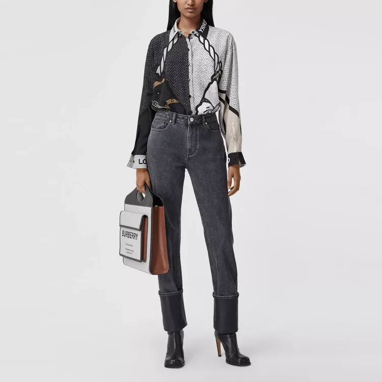 Burberry Shirts Women's Multicolor-2