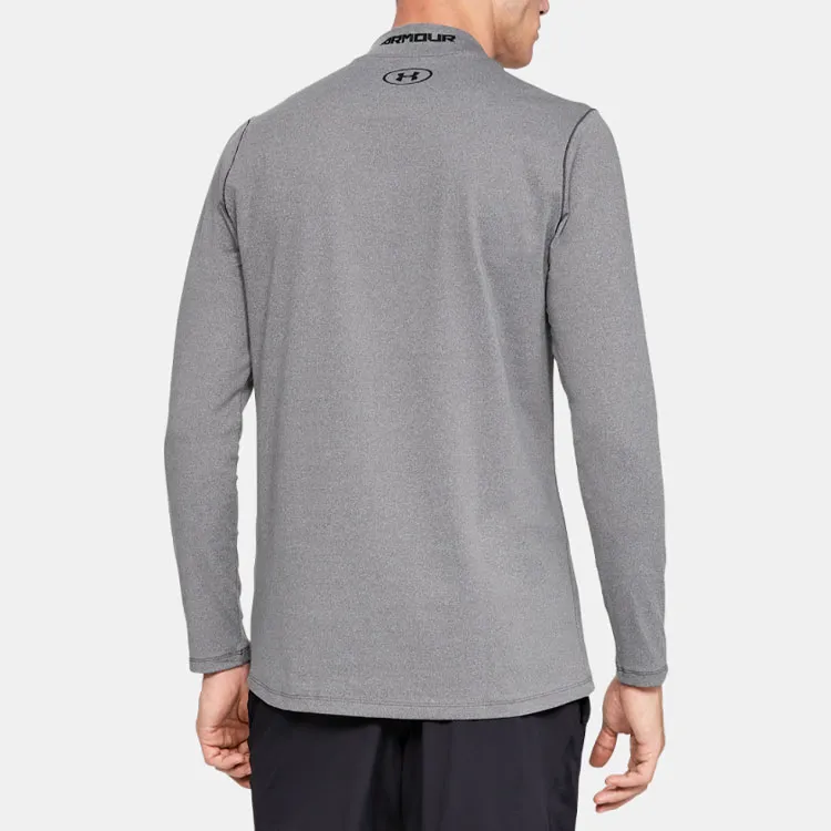 Under Armour ColdGear Fitness Clothing Men Gray-4