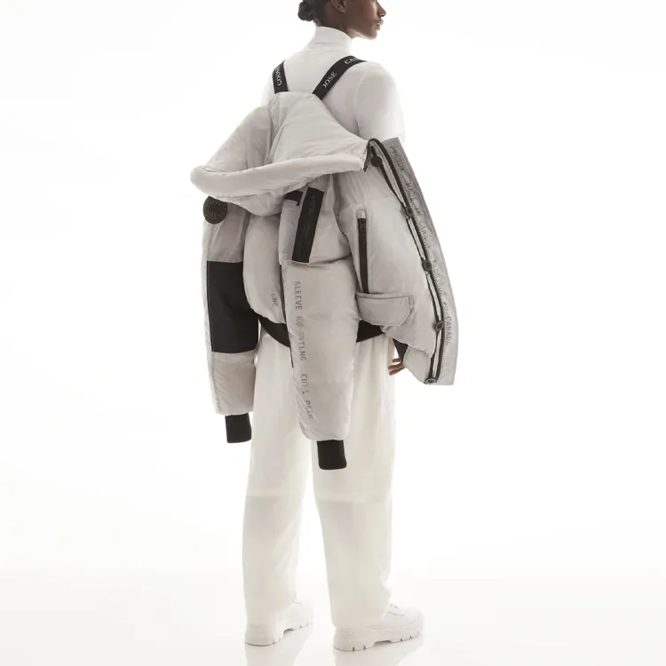 Canada Goose Down Jacket Coat Unisex Silver Birch-2