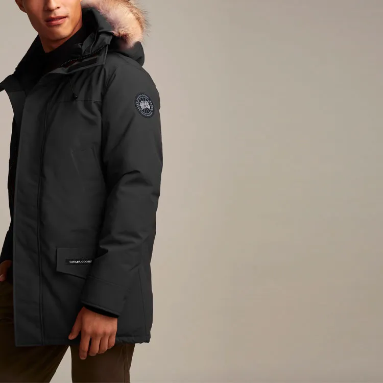 Canada Goose Parka Coats Men Black-2