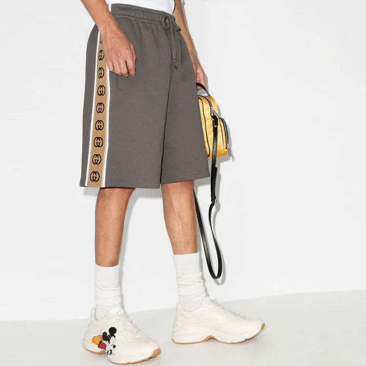 GUCCI Cotton Jersey Shorts-3
