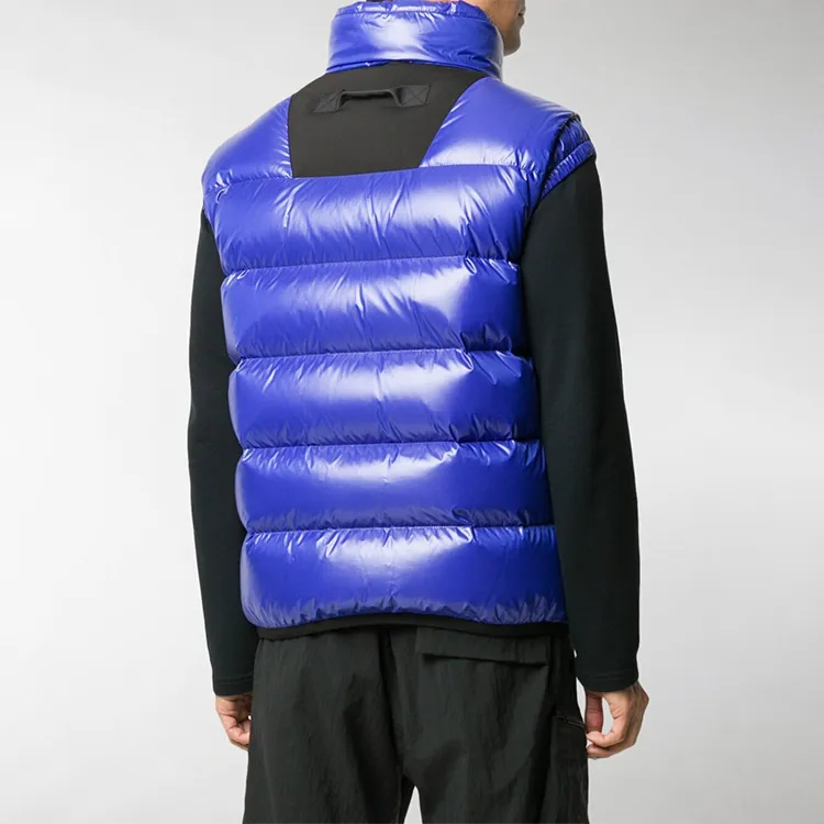 Moncler Grenoble Vests Unisex Blue-3