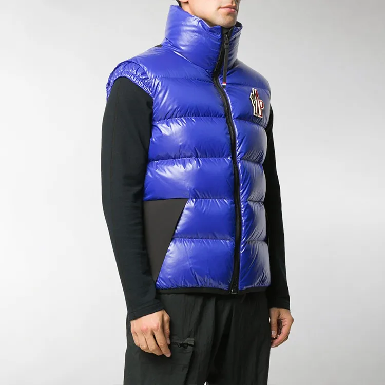 Moncler Grenoble Vests Unisex Blue-2