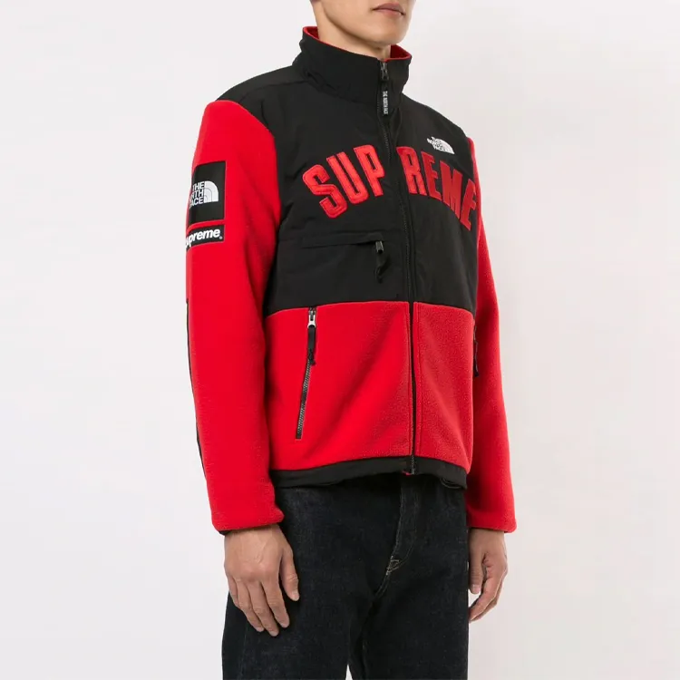 Supreme The North Face Arc Logo Denali Fleece Jacket-4