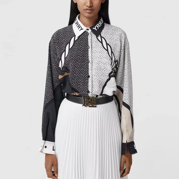 Burberry Shirts Women's Multicolor-3