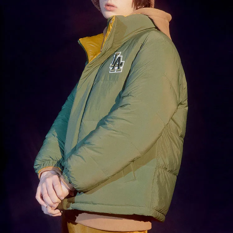 MLB Los Angeles Dodgers Down Jacket Winter Unisex Green-6