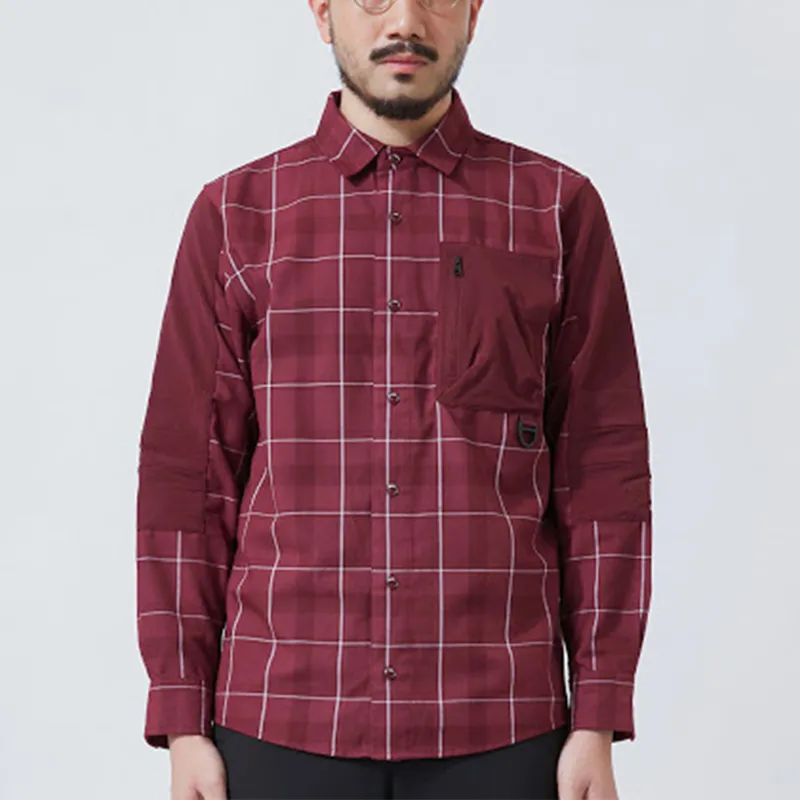 THE NORTH FACE Shirt Men's Fuchsia-2