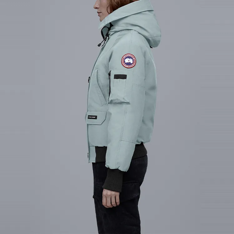 Canada Goose Down Jacket Winter Women's Air Mirror Blue/Stormy Sky-3