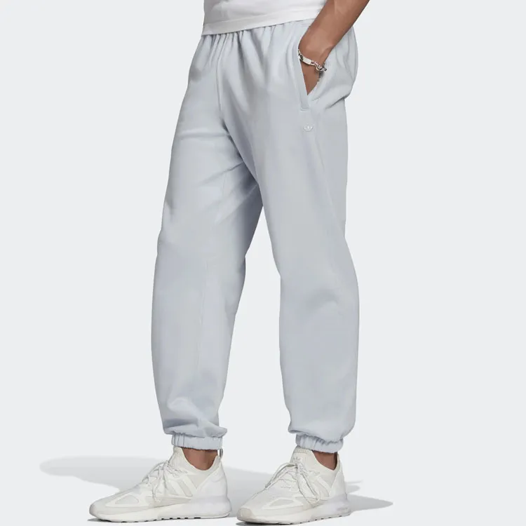Adidas Originals Essential Knitted Sweatpants Men Aura Blue-2