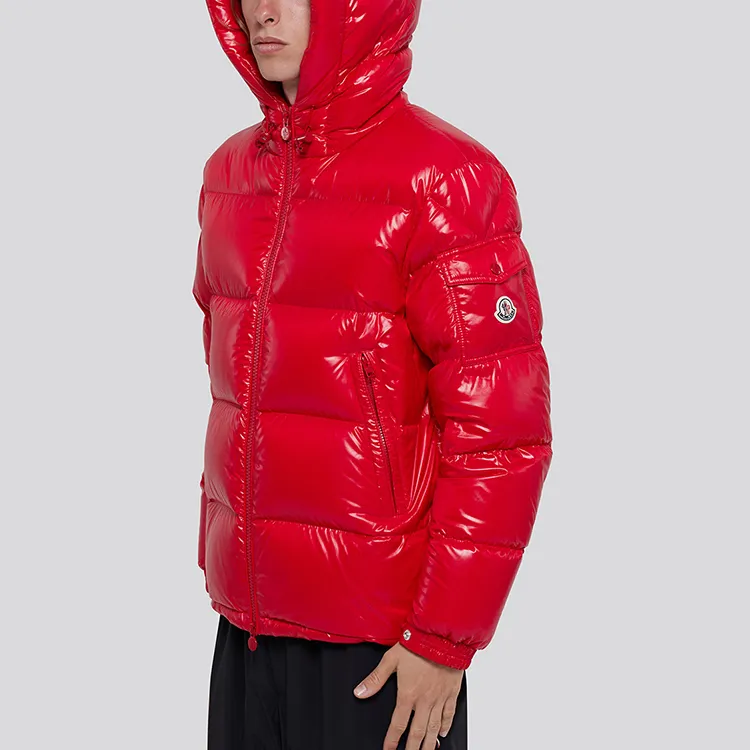 Moncler Ecrins Series Down Jackets Men Red-4