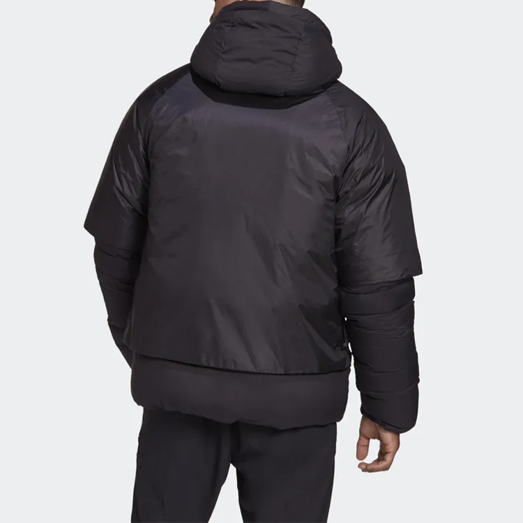 Adidas Down Jackets Men Black-4