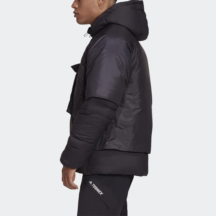 Adidas Down Jackets Men Black-6