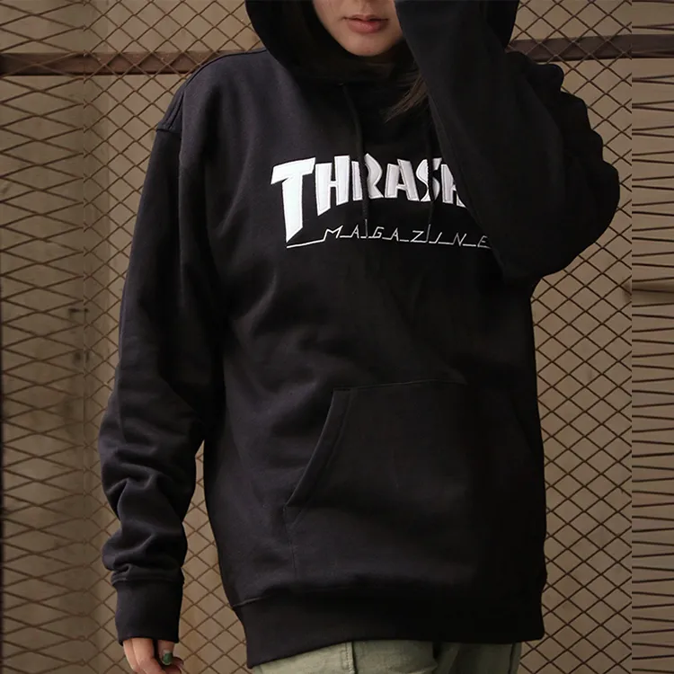 Thrasher Sweatshirt Japan Version Unisex Black-1
