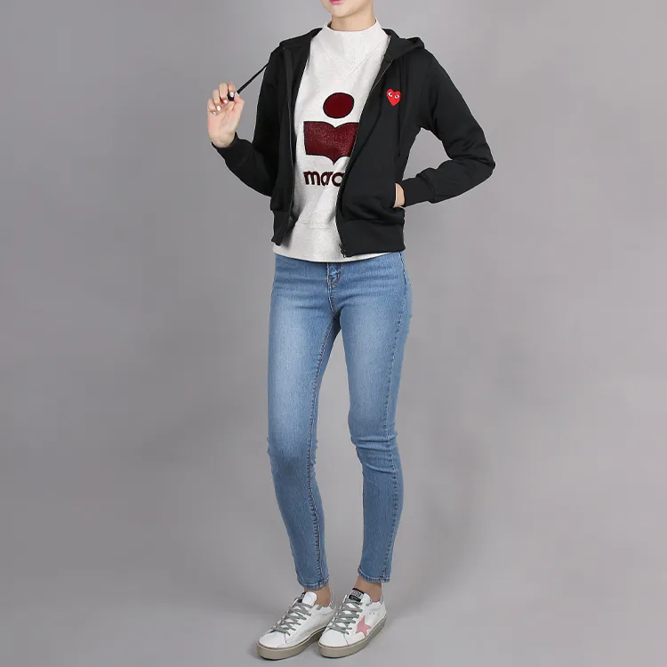 CDG Play Sweatshirts Women's-4