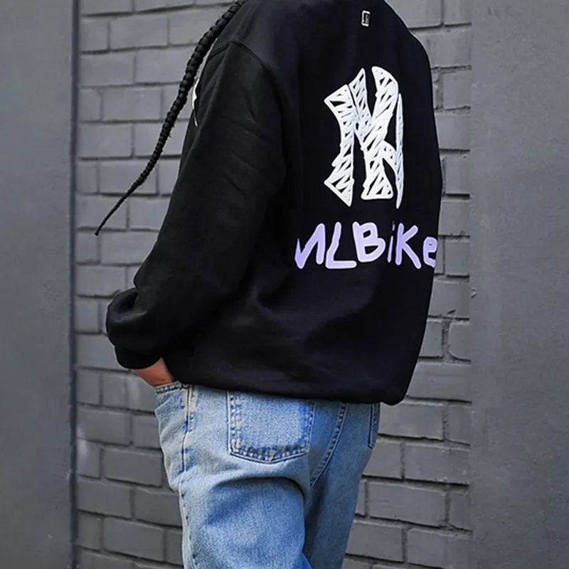 MLB Like Series Sweatshirts Unisex Black-3