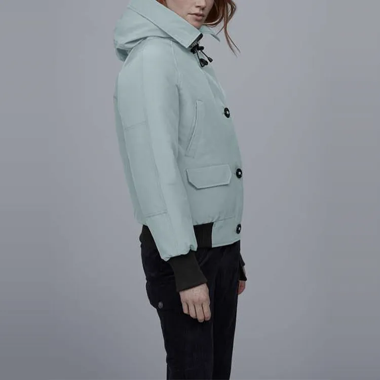 Canada Goose Down Jacket Winter Women's Air Mirror Blue/Stormy Sky-2
