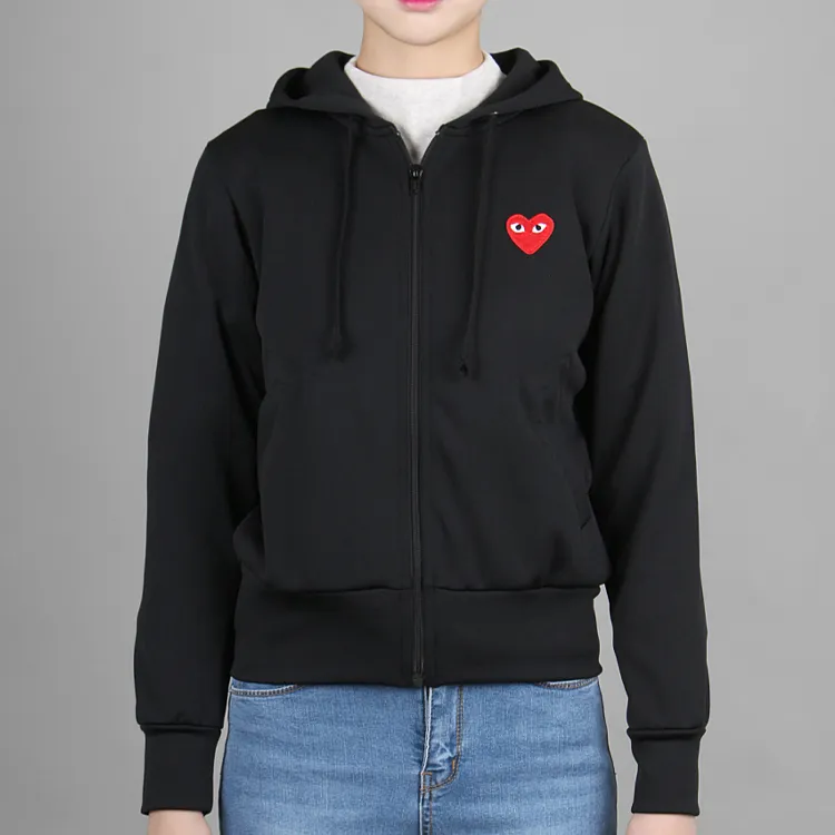 CDG Play Sweatshirts Women's-2