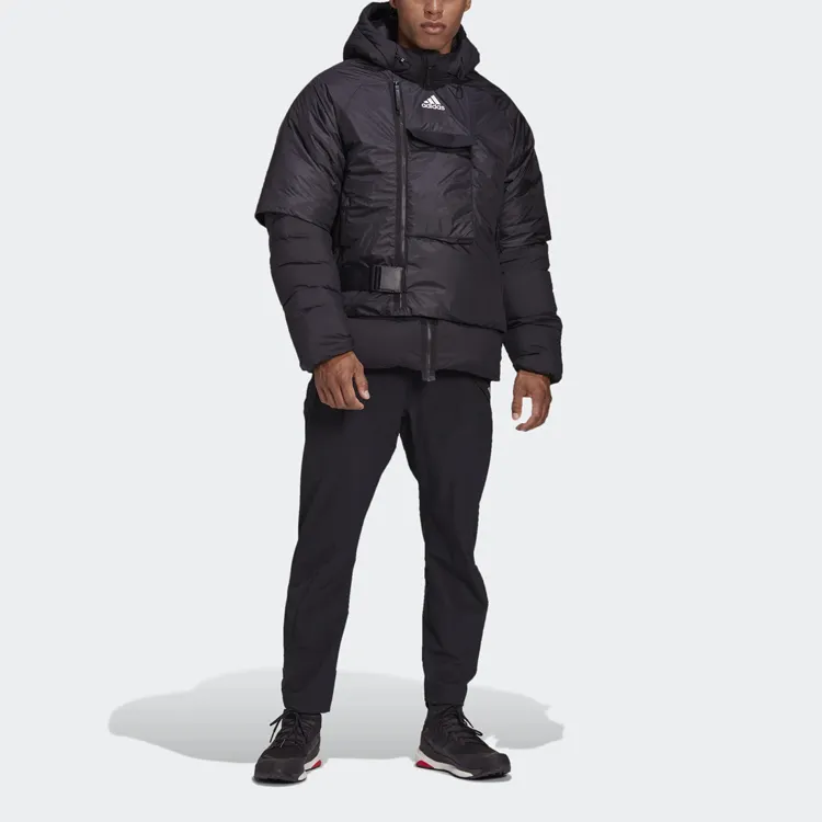 Adidas Down Jackets Men Black-2