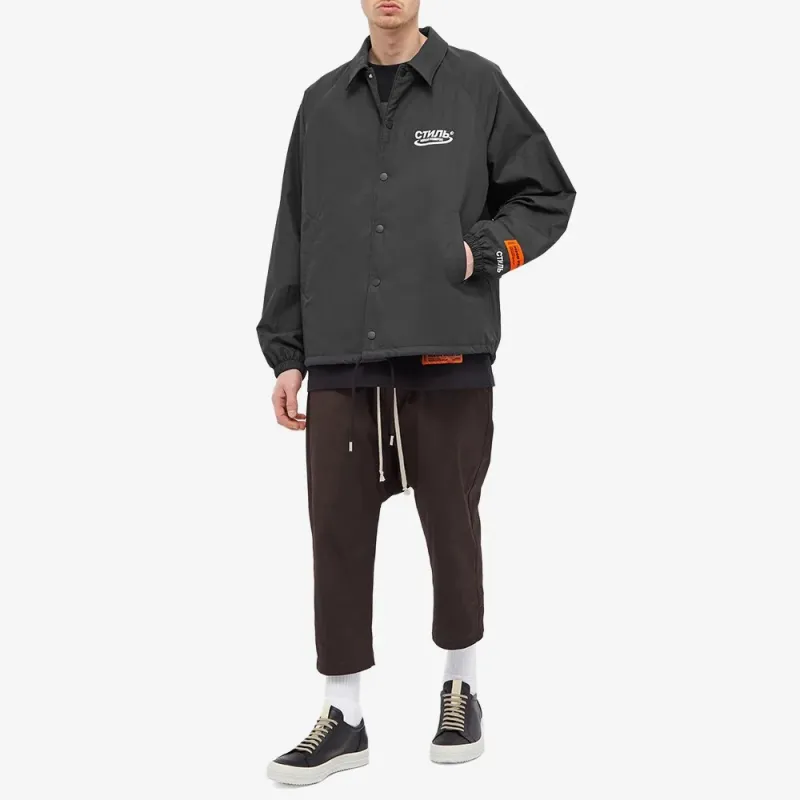 HERON PRESTON Jackets Men Dark Gray-1
