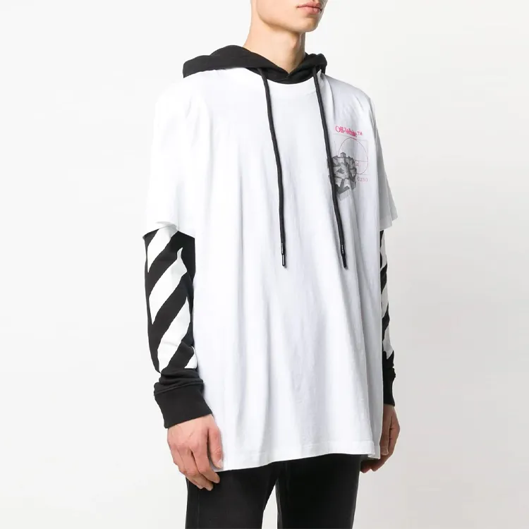 OFF WHITE SS20 Sweatshirt Loose Fit Men's White-3