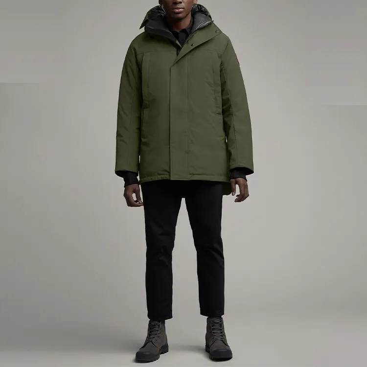 Canada Goose Down Jacket Men's Army Green-2