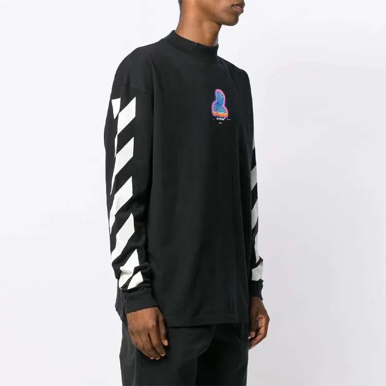 OFF WHITE Diag Thermo Long Sleeve T Shirt-2