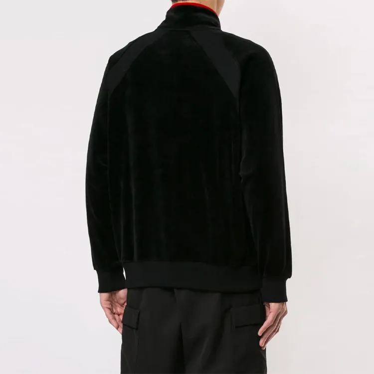 Supreme X Lacoste Velour Half Zip Track Top-2