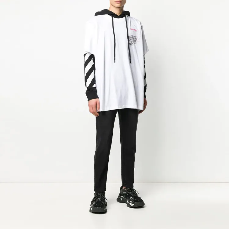 OFF WHITE SS20 Sweatshirt Loose Fit Men's White-1