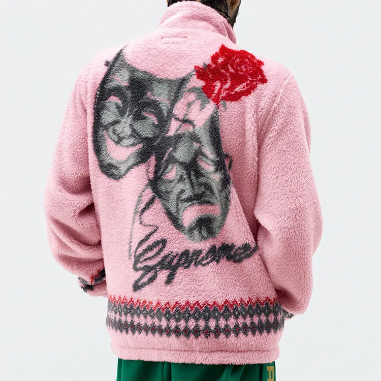 Supreme Drama Mask Fleece Jacket-2