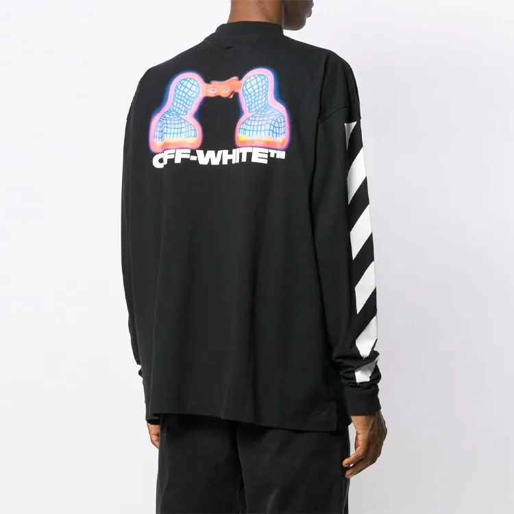 OFF WHITE Diag Thermo Long Sleeve T Shirt-3